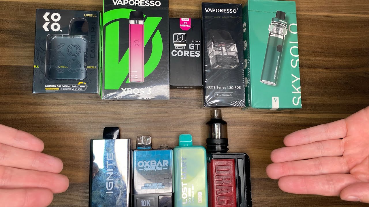 Comparando Vapes Descartáveis: Principais Diferenças