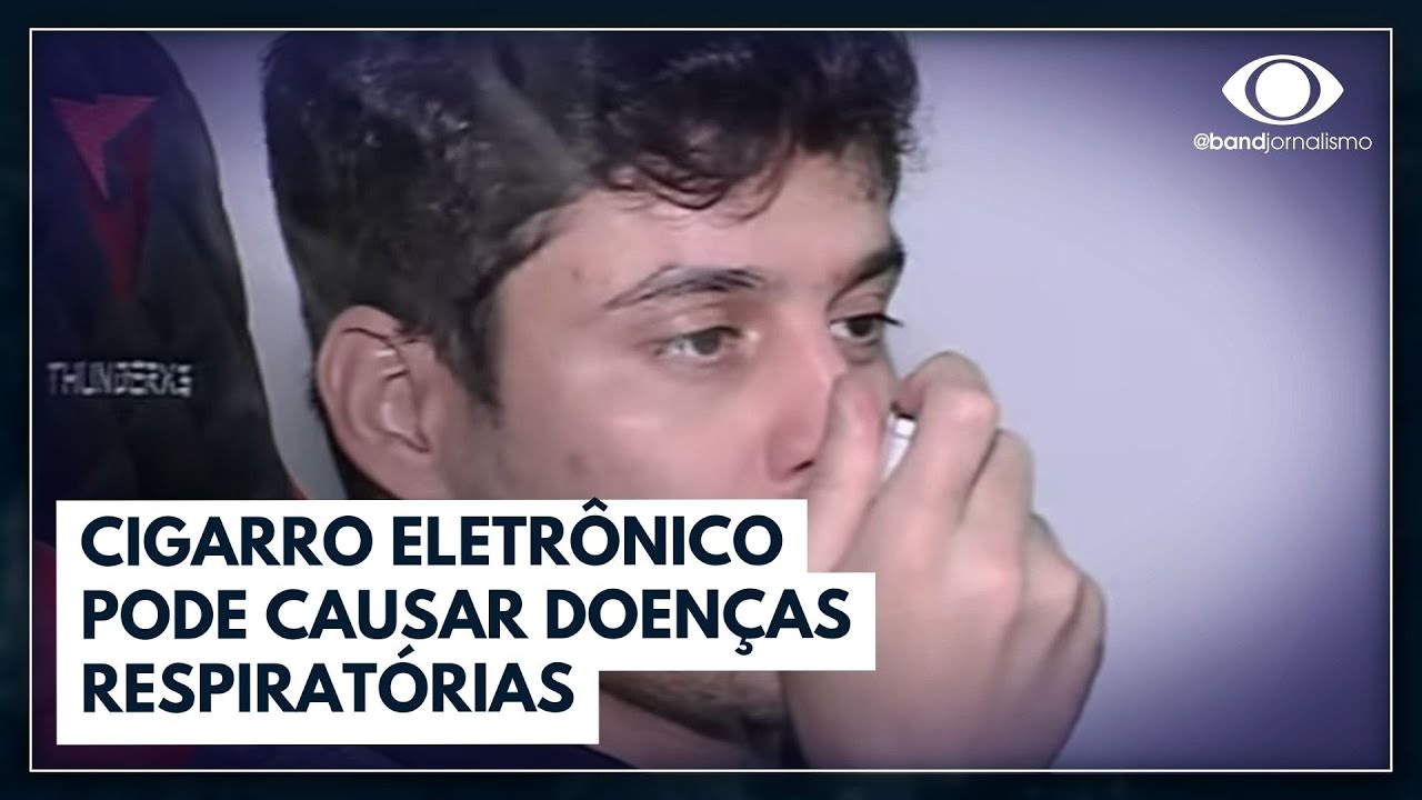 Sinais de intoxicação por vapes descartáveis